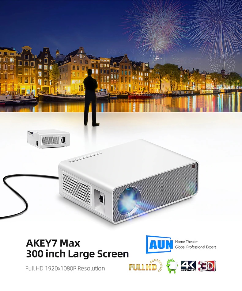 AUN AKEY7 MAX PRO PROJECTOR